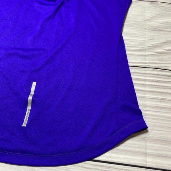 Adidas Blue Twist Back Athletic Racerback Tank Top - Picture 14 of 16